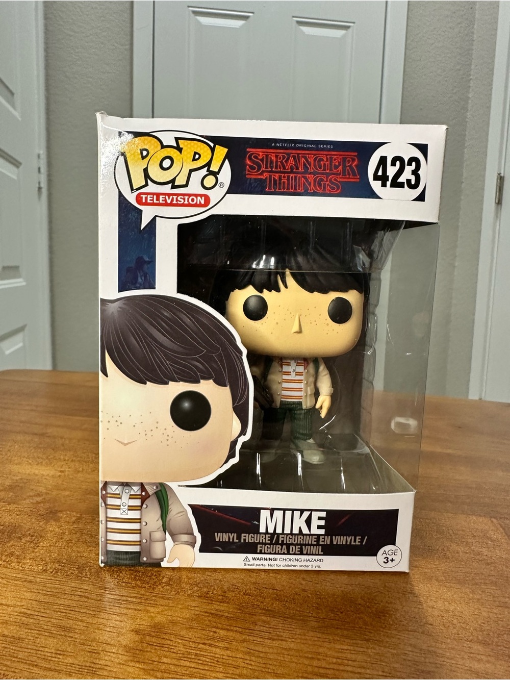 Funko Mike Stranger Things Vinyl Figure — Brown, Green, White